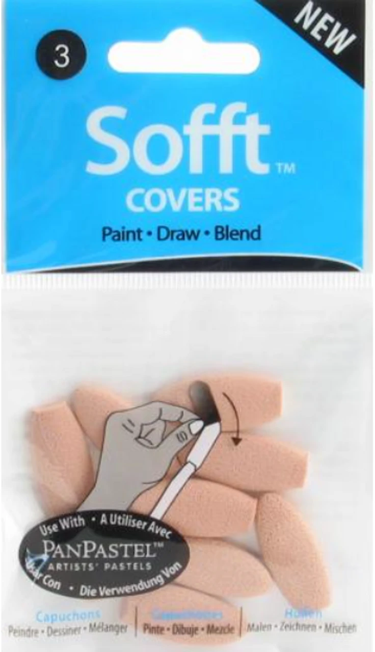 Pan Pastel 62003 - Sofft Covers #3 Oval 10 Pack 3 Pan Pastel 62003 - Sofft Covers #3 Oval 10 Pack