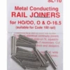 PECO SL-10 - Metal Conducting Rail Joiners For Code 100 - HO Scale 2 PECO SL-10 - Metal Conducting Rail Joiners For Code 100 - HO Scale -Vallejo Shop pcosl 10 42167.1645223730