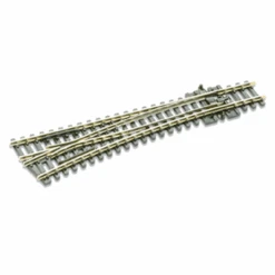 PECO SL-E396 - Code 80 Medium Radius Turnout Left Hand (Electrofrog) - N Scale