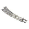 PECO ST-244 - Setrack Code 100 Right Hand Curved Turnout - HO Scale -Vallejo Shop pcost 244 07841.1645223755