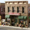 Woodland Scenics #5200 Landmark Structures - Fresh Market - N Scale -Vallejo Shop pf5180 f s 55507.1645224860