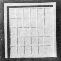 Pikestuff 541-1101 - Freight/Garage Door 30 Panel - HO Scale Kit