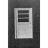 Pikestuff 541-1104 - Personnel Door 3 Pane Window. (3 Each) - HO Scale Kit -Vallejo Shop pks1104 10523.1645223799