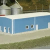 Pikestuff 541-8003 - Prefeb Warehouse Blue - N Scale Kit