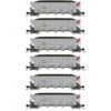 Rapido 538039 - Autoflood III Coal Hopper (6 Car Set) Xcel Energy (XCLX) - N Scale -Vallejo Shop rap538038 79274.1671150889