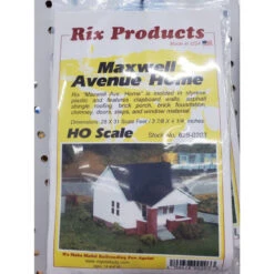 Rix Products 203 - Maxwell House W/ Side Porch - HO Scale Kit