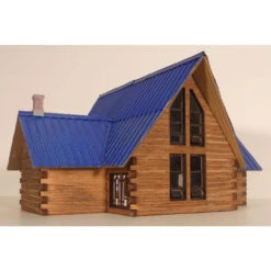 RslaserKits 2015 - Log Lodge - HO Scale Kit