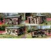 RslaserKits 3054 - Redneck Garage - N Scale Kit