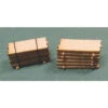 RslaserKits 3525 - Lumber Stacks - 16 Foot Long - N Scale Kit -Vallejo Shop rsl3523 29547.1673904149