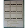 RslaserKits 3984 - 9 - 12x14 Service Doors With Lights - N Scale Kit -Vallejo Shop rsl3984 75956.1673905405