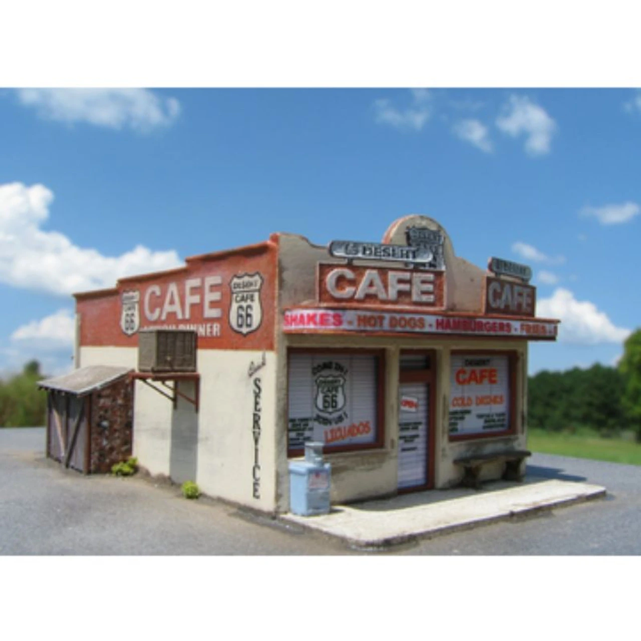 Showcase Miniatures 126 - Route 66 Series Desert Cafe - N Scale Kit 3 Showcase Miniatures 126 - Route 66 Series Desert Cafe - N Scale Kit