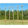 Showcase Miniatures 23012 - 40ft Power Pole Set - HO Scale Kit -Vallejo Shop scm23012 69223.1645223948