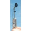 Showcase Miniatures 2304 - Tall Cabinet Mount Searchlight Signal - HO Scale Kit -Vallejo Shop scm2304 88159.1645223949