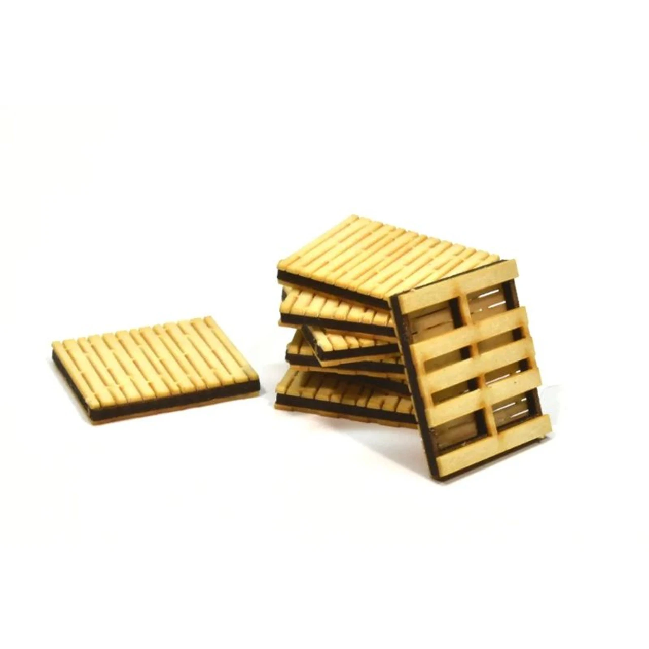 Showcase Miniatures 2360 - Freight Pallets - HO Scale Kit 3 Showcase Miniatures 2360 - Freight Pallets - HO Scale Kit