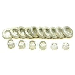 Showcase Miniatures 3014 - Cast 'Dayton' Type Wheel Set - HO Scale Kit