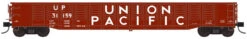 Trainworx 25207-35 - 52’6″ Corrugated Gondola Union Pacific (UP) 31394 - N Scale
