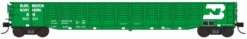 Trainworx 25211-22 - 52’6″ Corrugated Gondola Burlington Northern (BN) 560692 - N Scale
