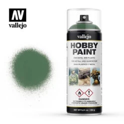Vallejo 28028 - Hobby Spray Paint - Fantasy Sick Green 400mL -