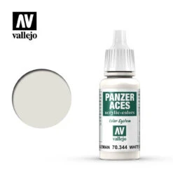 Vallejo 70344 - Panzer Aces German White Tank Crew 17mL -