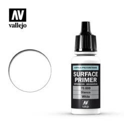 Vallejo 70-600 White Primer 17ml Bottle