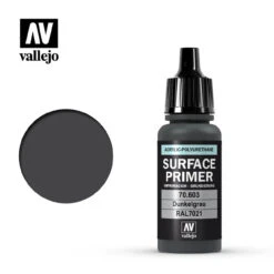 Vallejo 70-603 German Panzer Grey Surface Primer 17ml Bottle