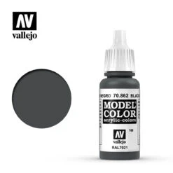 Vallejo Model Color #168 17ml - 70-862 - Black Grey