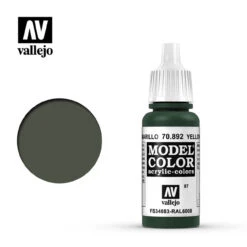 Vallejo Model Color #87 17ml - 70-892 Yellow Olive