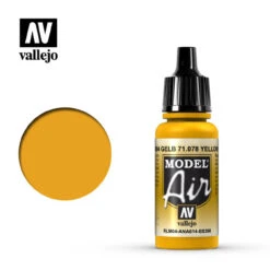 Vallejo Model Air 71-078 Gold Yellow 17 Ml Bottle