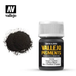 Vallejo Pigments - 73-116 Carbon Black (Smoke Black)