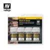 Vallejo 73191 - Mud & Sand Pigment Set - -Vallejo Shop val73191 66016.1645224321