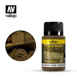 Vallejo 73807 - Weathering Effects European Mud 40mL -