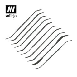 Vallejo T03003 - Curved File Set (x10) - Multi Scale