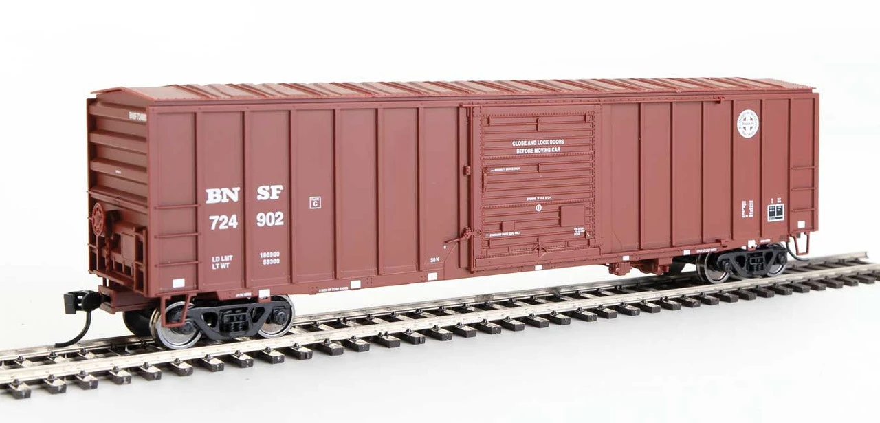 Walthers Mainline 910-1851 - 50' ACF Exterior Post Boxcar BNSF 724902 - HO Scale 3 Walthers Mainline 910-1851 - 50' ACF Exterior Post Boxcar BNSF 724902 - HO Scale