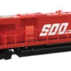 Walthers Mainline 910-20321 - EMD SD60M "TRICLOPS" W/ LokSound 5 Sound & DCC Soo Line (SOO) 6060 - HO Scale -Vallejo Shop wal910 20321 88418.1683569224