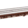 Walthers Mainline 910-5392 - 60' Pullman-Standard Flatcar BNSF 584966 - HO Scale -Vallejo Shop wal910 5392 44025.1683567918