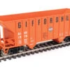 Walthers Mainline 910-56602 - 34' 100-Ton 2-Bay Hopper Gifford Hill (GIHX) 1575 - HO Scale 2 Walthers Mainline 910-56602 - 34' 100-Ton 2-Bay Hopper Gifford Hill (GIHX) 1575 - HO Scale -Vallejo Shop wal910 56602 25226.1677457748