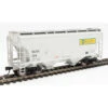 Walthers Mainline 910-7567 - 39' Trinity 3281 2-Bay Covered Hopper Blue Circle Cement (BCAX) 247 - HO Scale -Vallejo Shop wal910 7565 92661.1670633088