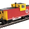 Walthers Mainline 910-8713 - International Extended Wide-Vision Caboose Detroit, Toledo And Ironton (DTI) 142 - HO Scale -Vallejo Shop wal910 8713 28774.1684127994