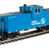 Walthers Mainline 910-8717 - International Extended Wide-Vision Caboose Great Northern (GN) X-154 - HO Scale -Vallejo Shop wal910 8717 92588.1684128008