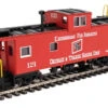 Walthers Mainline 910-8766 - International Wide-Vision Caboose Detroit & Toledo Shoreline (D&TS) 121 - HO Scale -Vallejo Shop wal910 8766 10041.1684128033