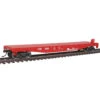 Walthers Trainline 931-1605 - 50' Flat Car Atchison, Topeka And Santa Fe (ATSF) 88985 - HO Scale -Vallejo Shop wal931 1605 98137.1645224441