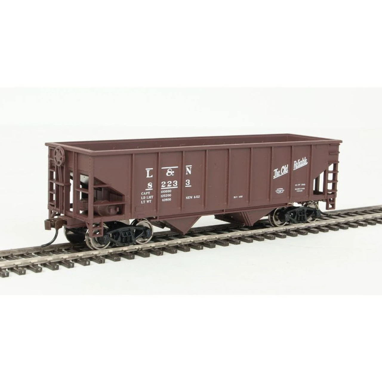 Walthers Trainline 931-1841 - Two Bay Hopper Louisville & Nashville (L&N) 82233 - HO Scale 3 Walthers Trainline 931-1841 - Two Bay Hopper Louisville & Nashville (L&N) 82233 - HO Scale