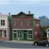 Walthers Cornerstone 933-3667 - Main Street Cleaners - HO Scale Kit