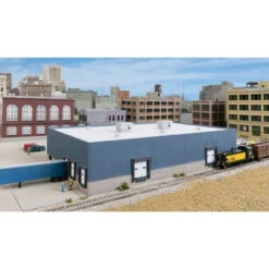 Walthers Cornerstone 933-3855 - Modern Steel Warehouse - N Scale Kit