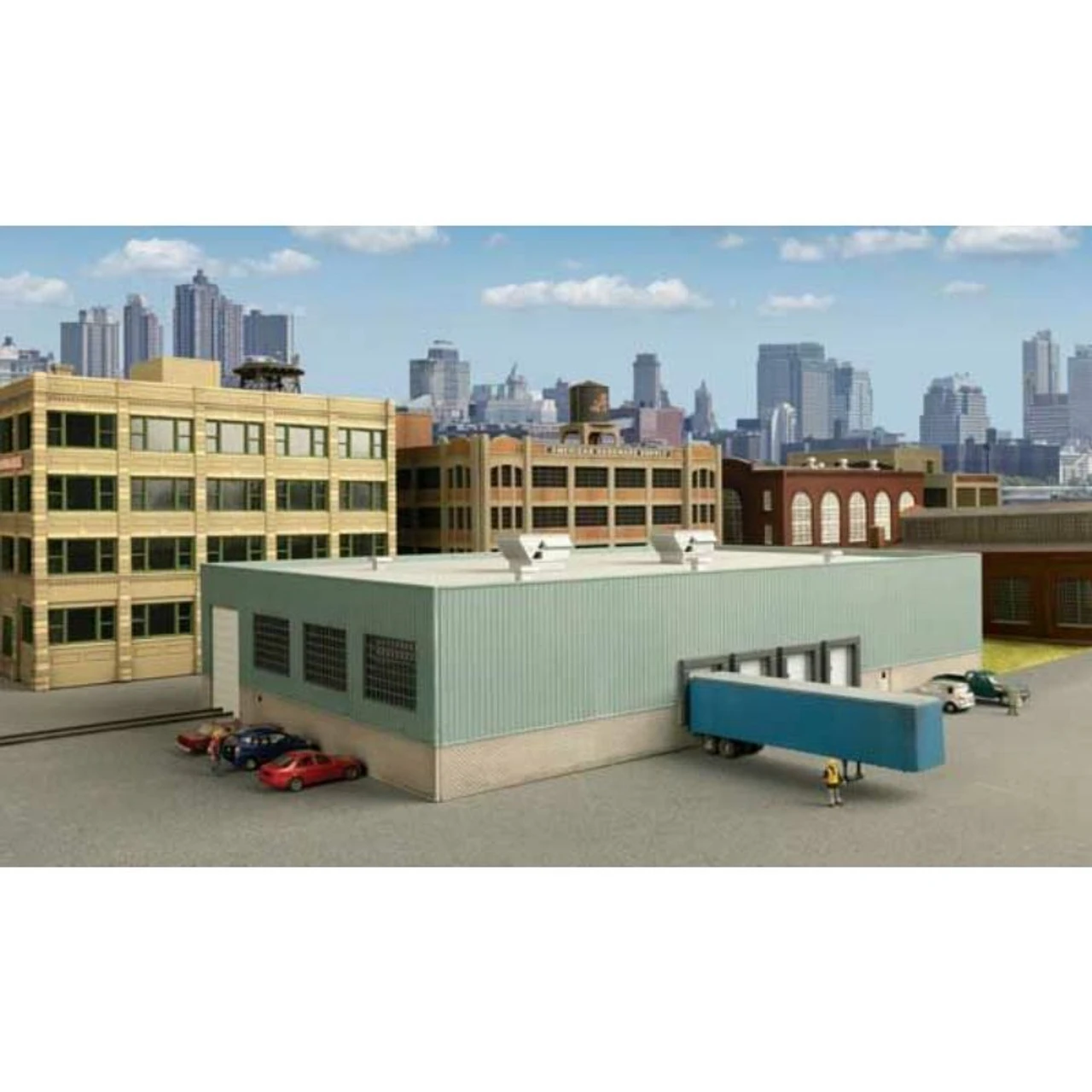 Walthers Cornerstone 933-3856 - Modern Transload Terminal - N Scale Kit 3 Walthers Cornerstone 933-3856 - Modern Transload Terminal - N Scale Kit