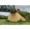 Walthers Cornerstone 933-3881 - Bridge Abutment (2) - N Scale Kit -Vallejo Shop wal933 3881a 72700.1645224531