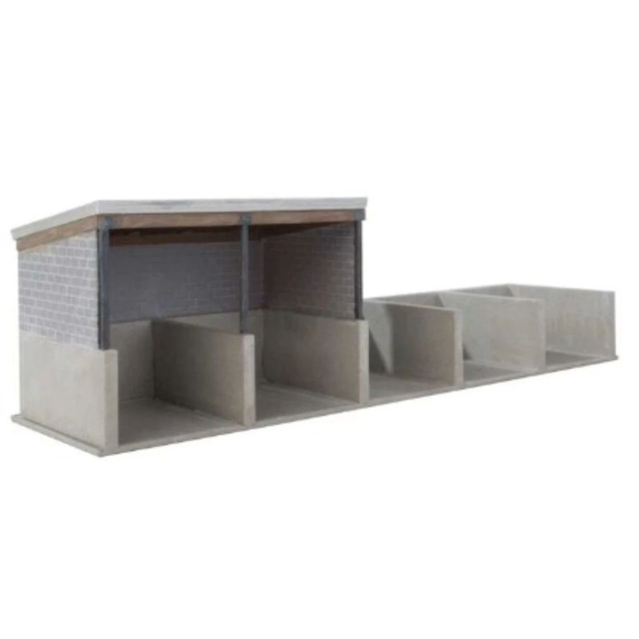 Walthers Cornerstone 933-4139 - Bulk Material Storage - HO Scale 3 Walthers Cornerstone 933-4139 - Bulk Material Storage - HO Scale