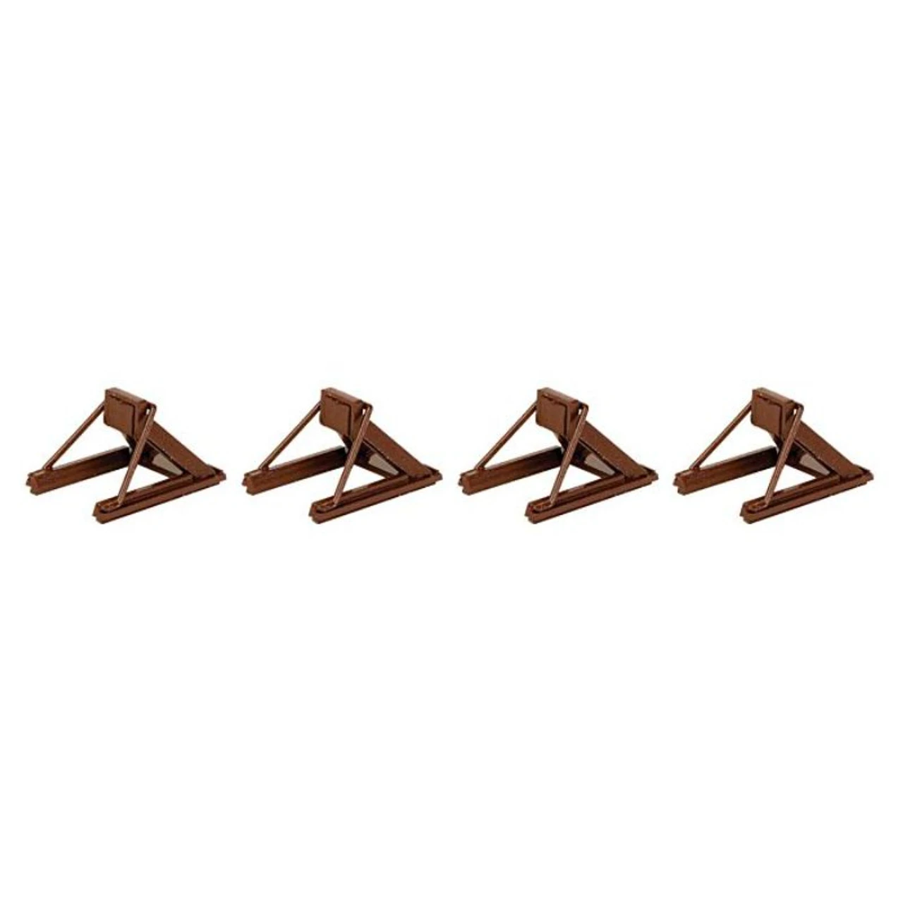 Walthers 948-83109 - Track Bumper Brown - 4 Pack - HO Scale 3 Walthers 948-83109 - Track Bumper Brown - 4 Pack - HO Scale