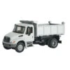 Walthers SceneMaster 949-11635 - 4300 1-Axle Dump - White MOW - HO Scale -Vallejo Shop wal949 11635 09584.1645224570