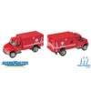 Walthers SceneMaster 949-11931 - International(R) 4300 EMS Ambulance - Red - HO Scale -Vallejo Shop wal949 11931 00666.1645224577